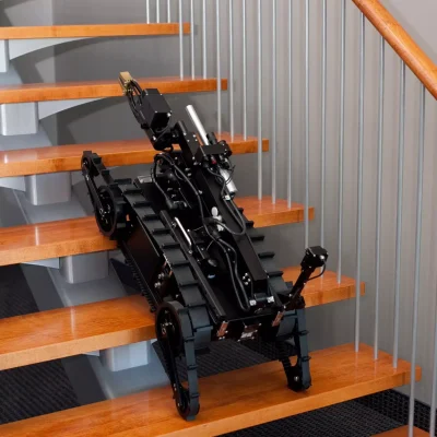 Mini-CALIBER-SWAT-Robot-Stair-climb